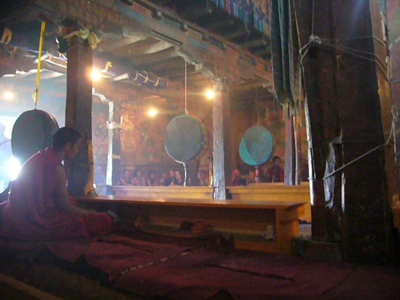 Travel - India - Ladakh - Thikse - The Top - Prayers